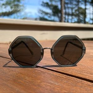 Le Specs hexagon sunglasses